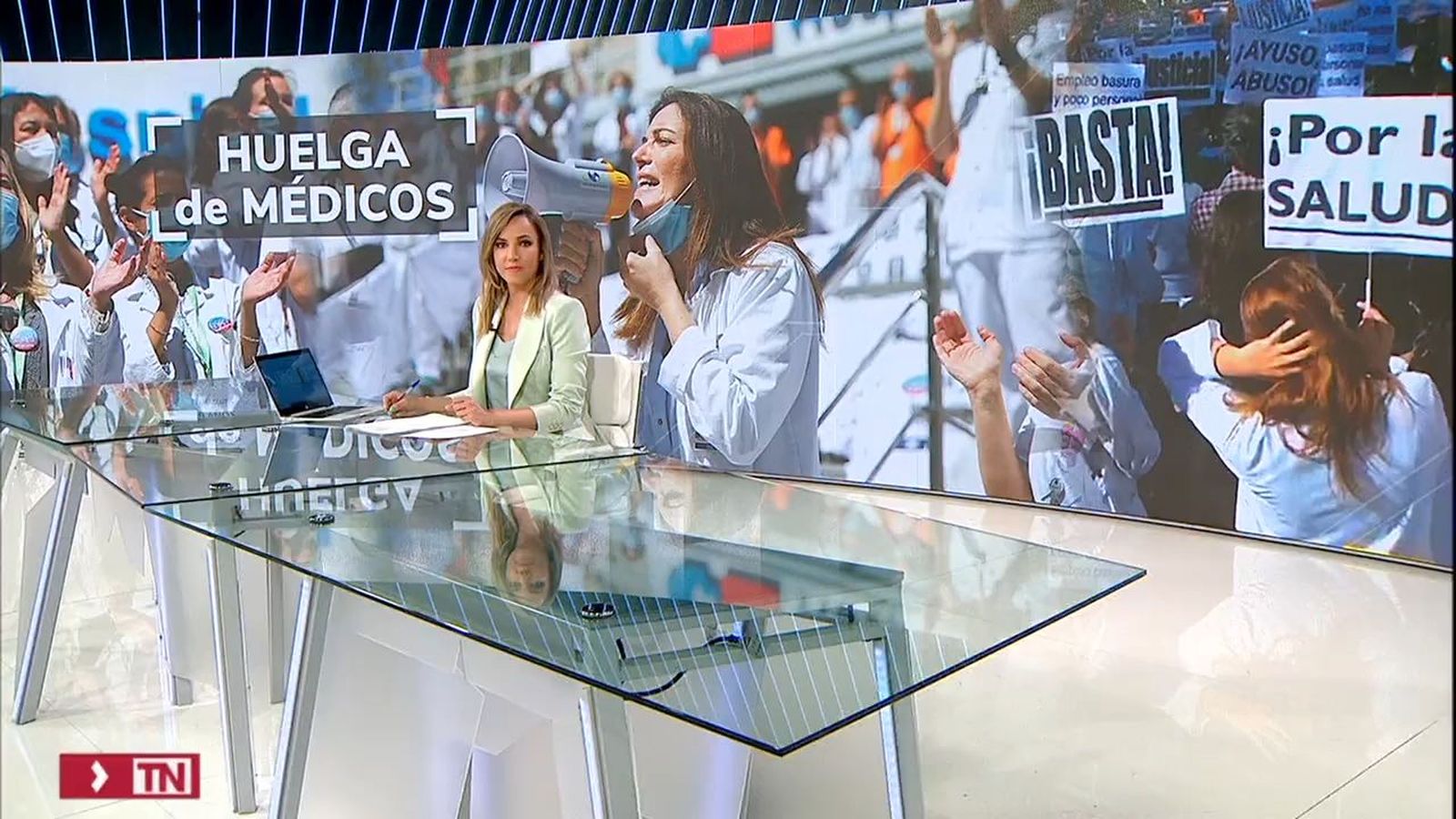 Huelga de médicos en Madrid