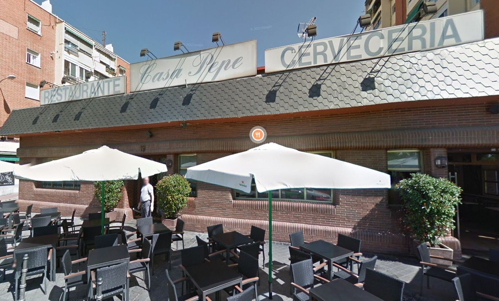 'Casa Pepe', conocido bar  del Barrio del Pilar