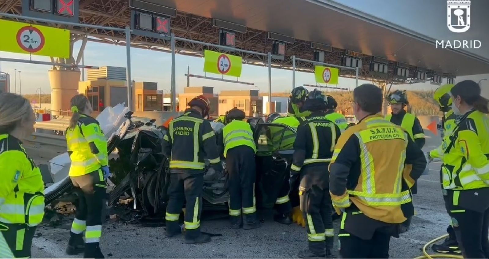 Accidente mortal en la R-3