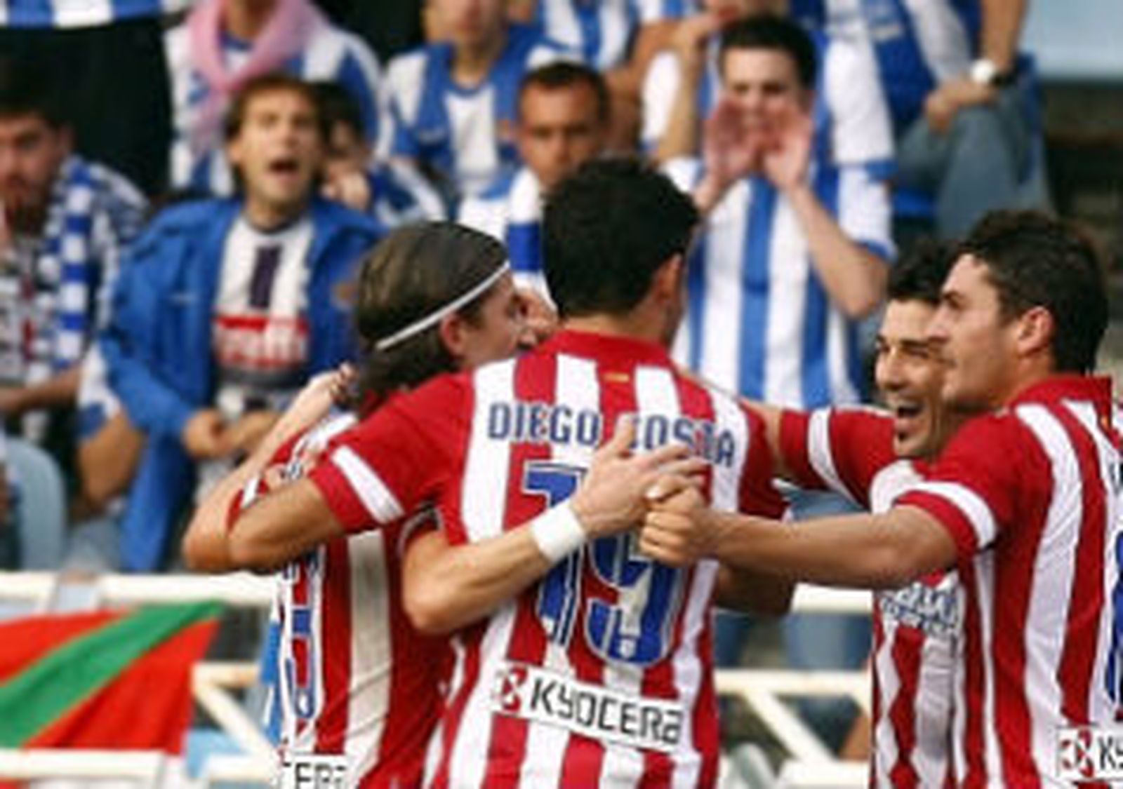 El Atlético derrota a la Real Sociedad