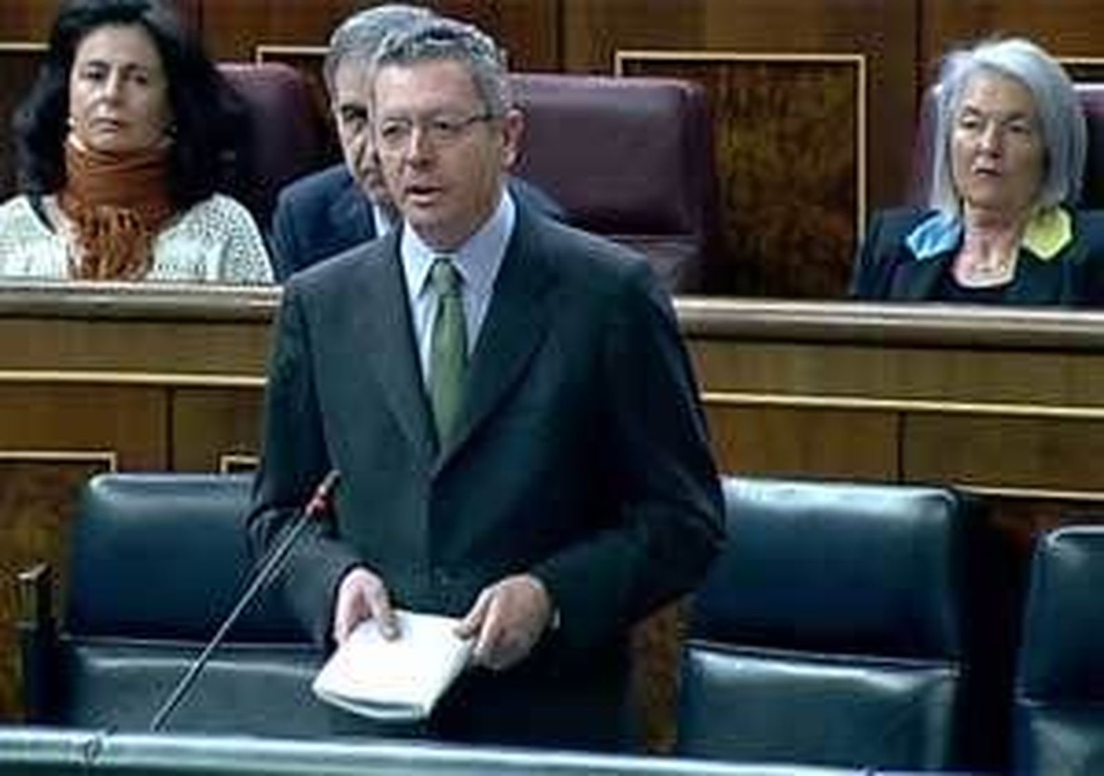 Gallardón: "Ninguna mujer irá a la cárcel con la nueva ley del aborto"