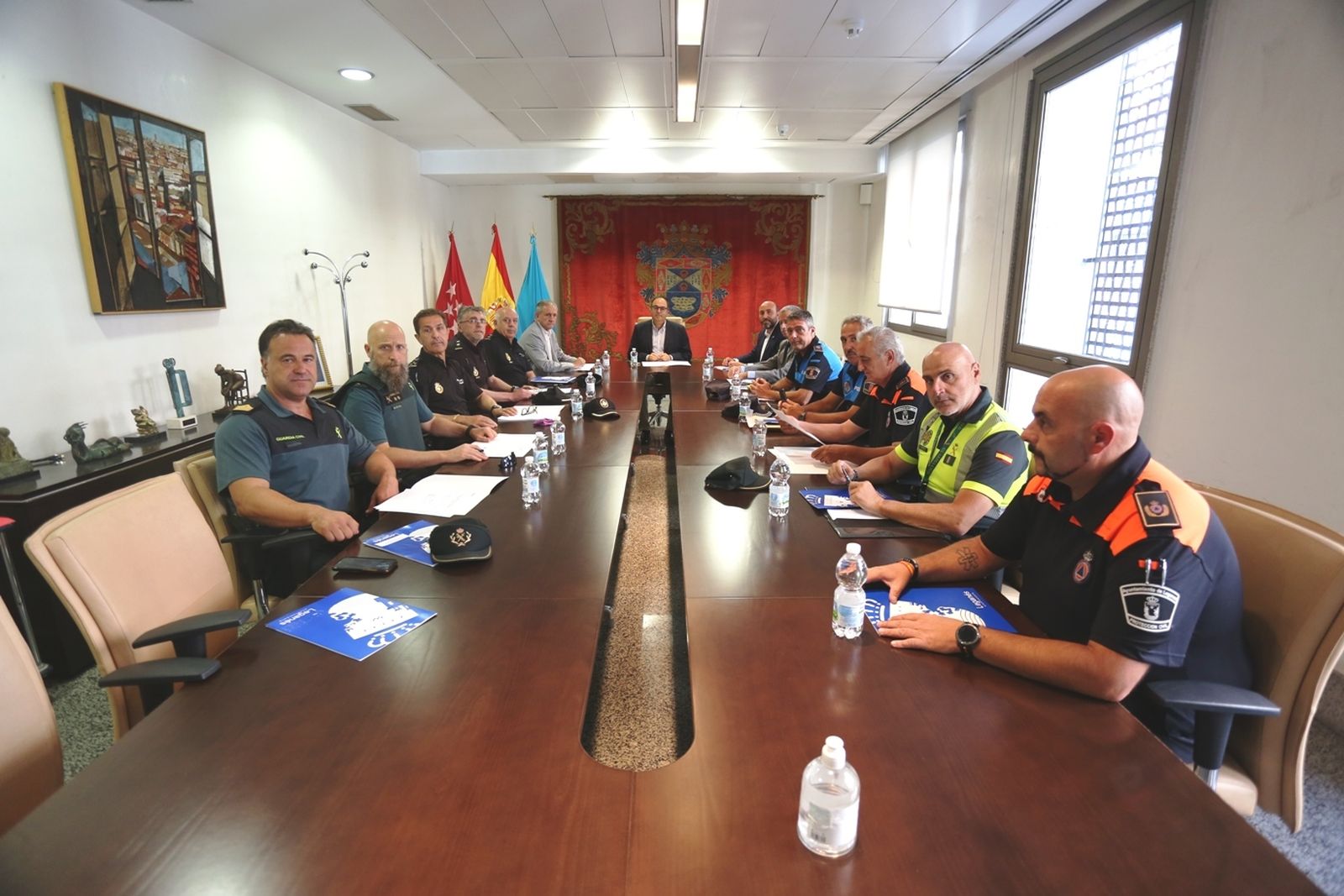 La Junta Local de Seguridad se reúne para ultimar los preparativos del amplio dispositivo de seguridad de las Fiestas de Butarque