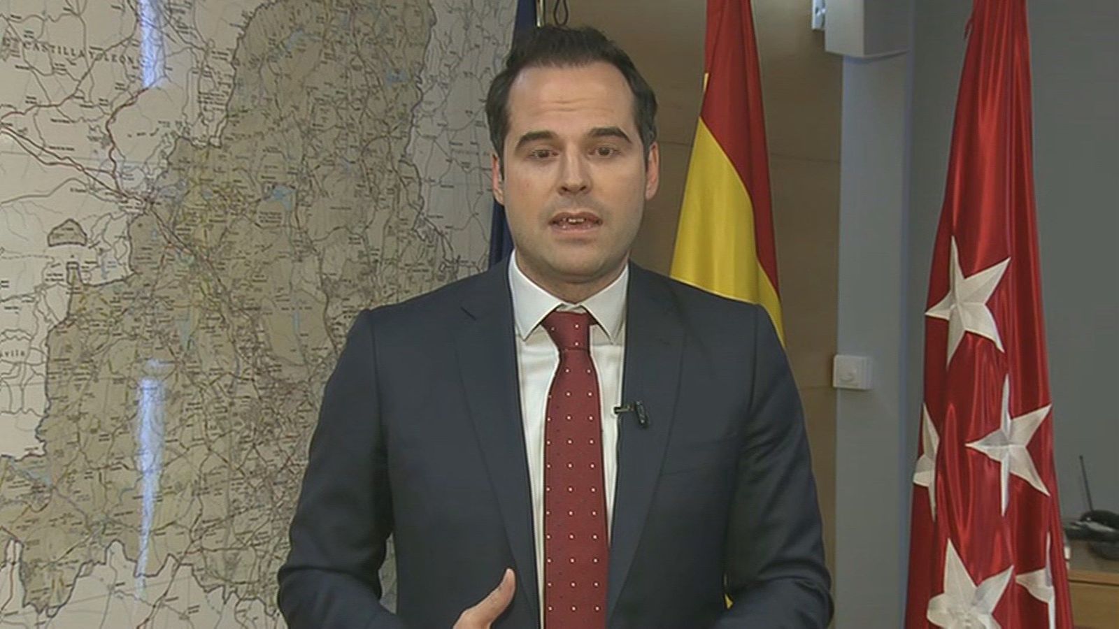 Aguado en Telemadrid: “Vienen días difíciles y necesitamos proteger a nuestros sanitarios y a los enfermos”