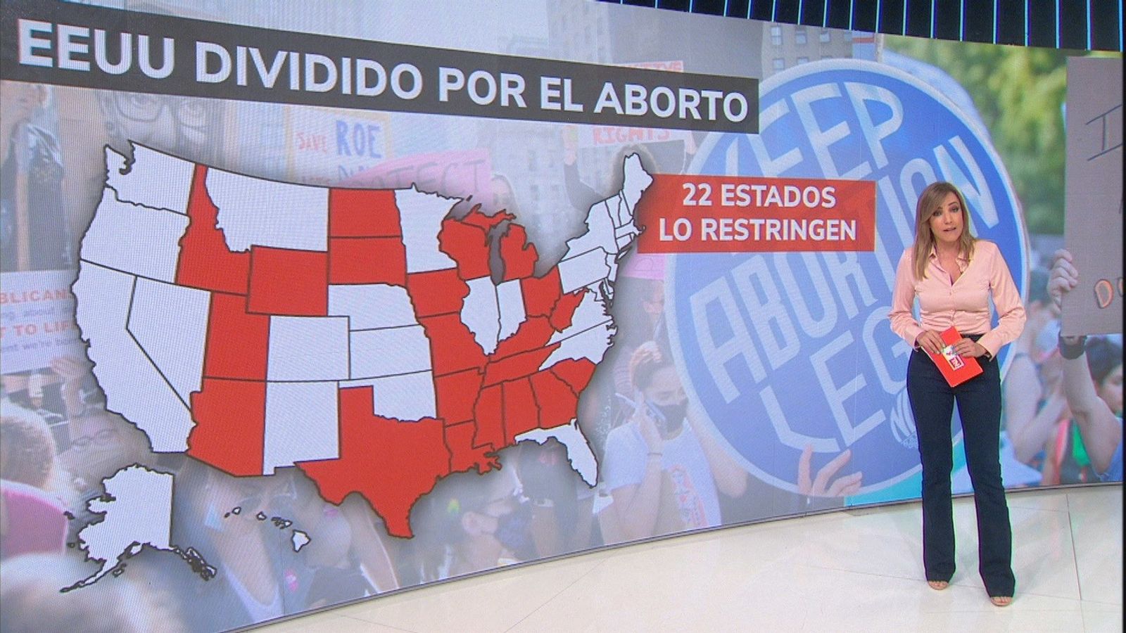 Fuerte división en EEUU por la prohibición o no del aborto