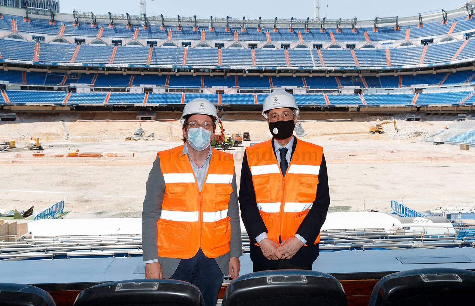 Martínez Almeida y Florentino Pérez