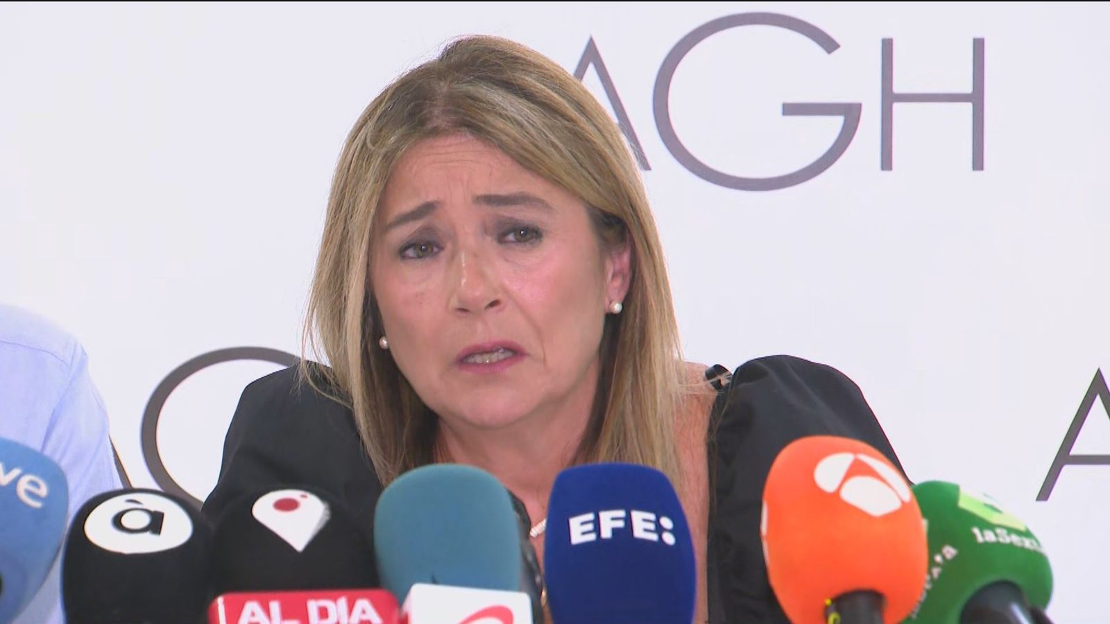 Rueda de prensa de la madre de Marta Calvo