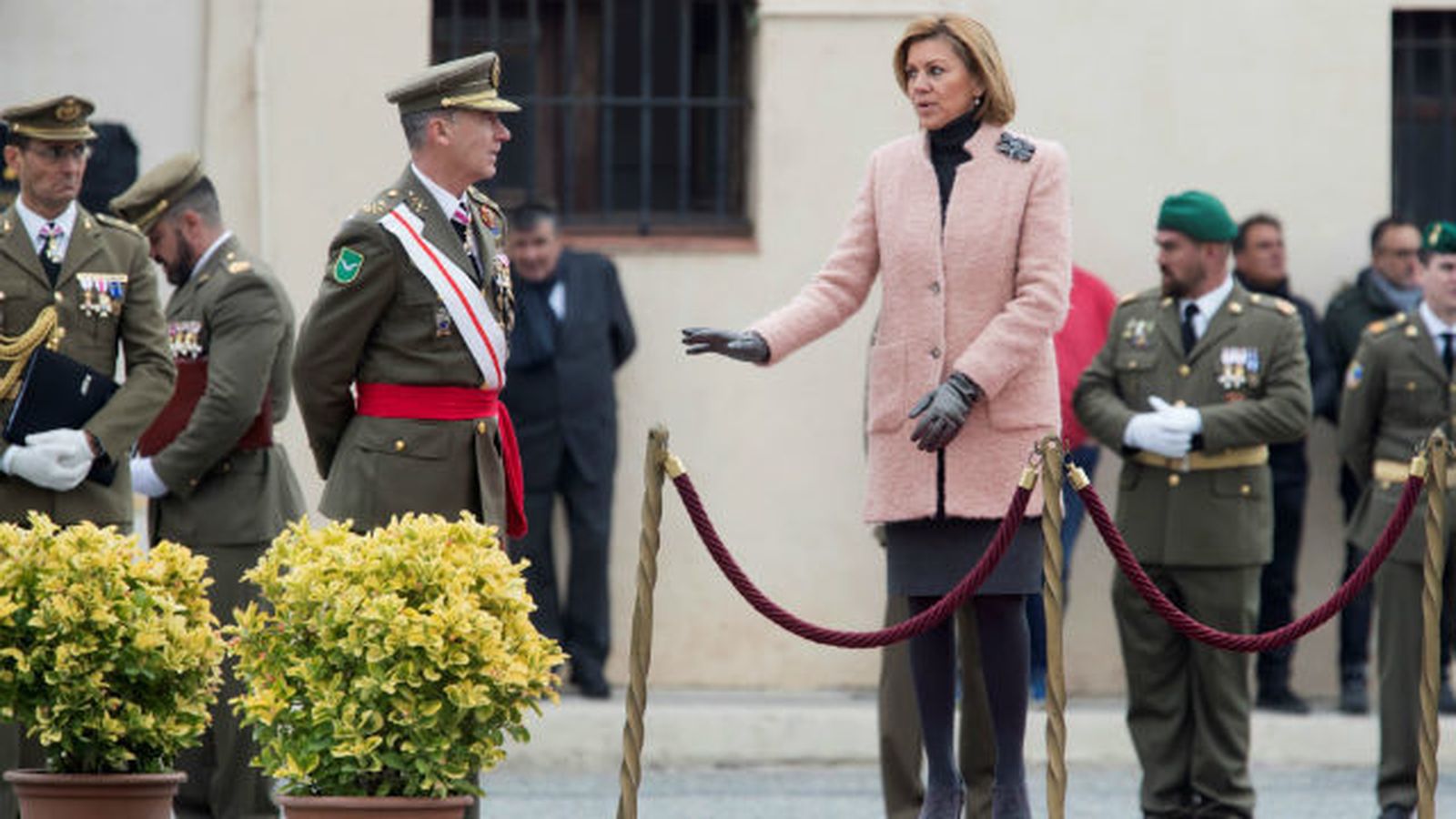 La ministra de Defensa, María Dolores de Cospedal