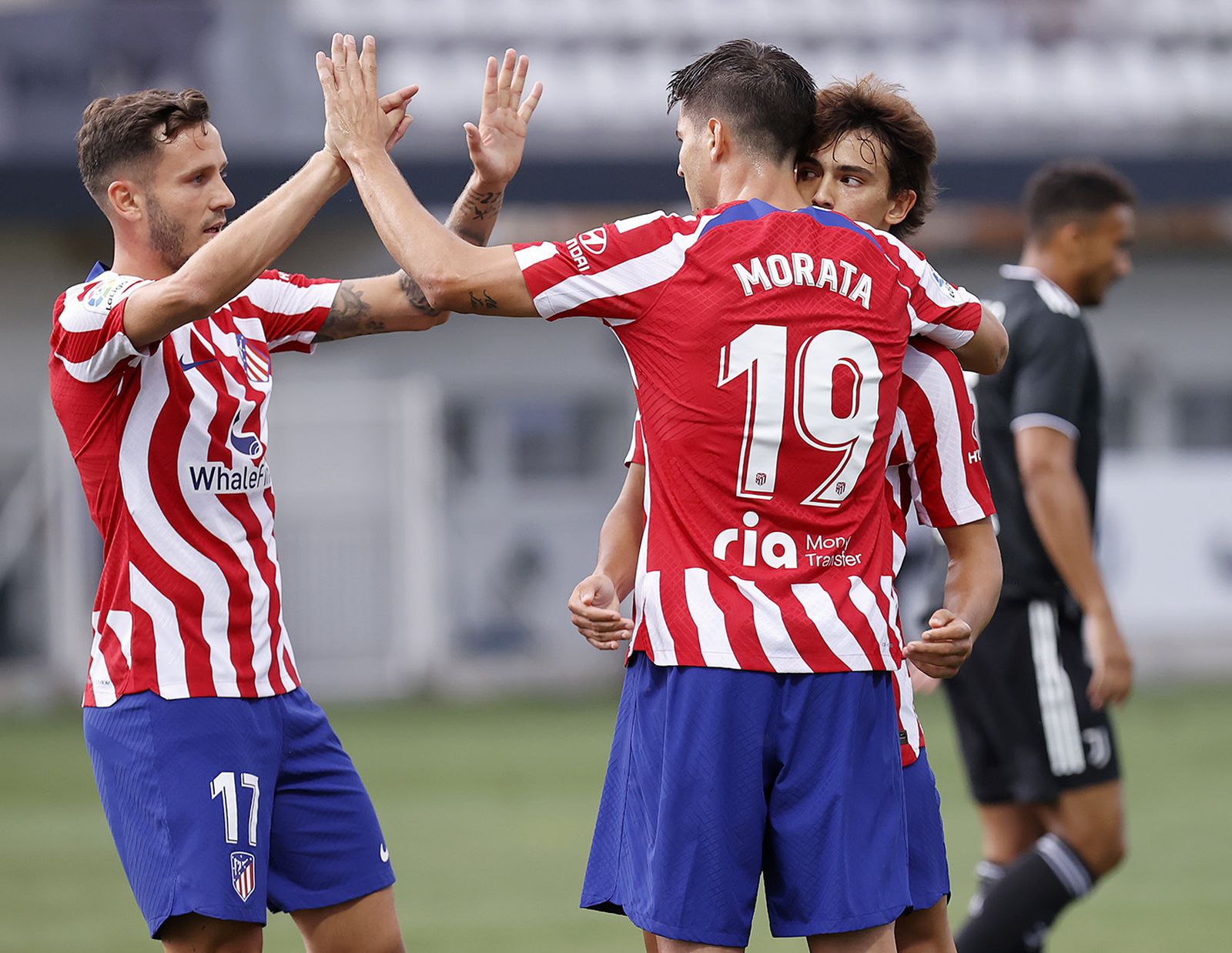 Saúl, Morata y Joao Félix