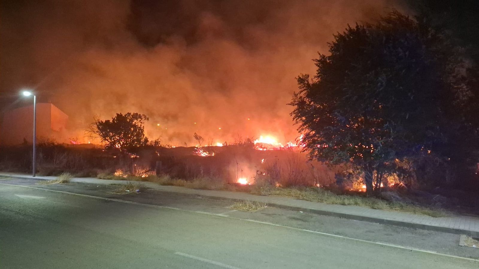 Incendio en Ciempozuelos