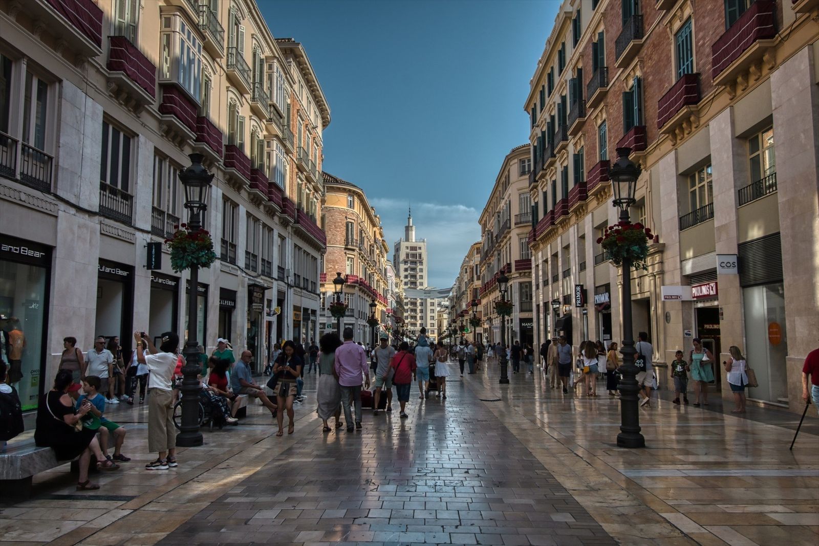 Calle Larios en Málaga