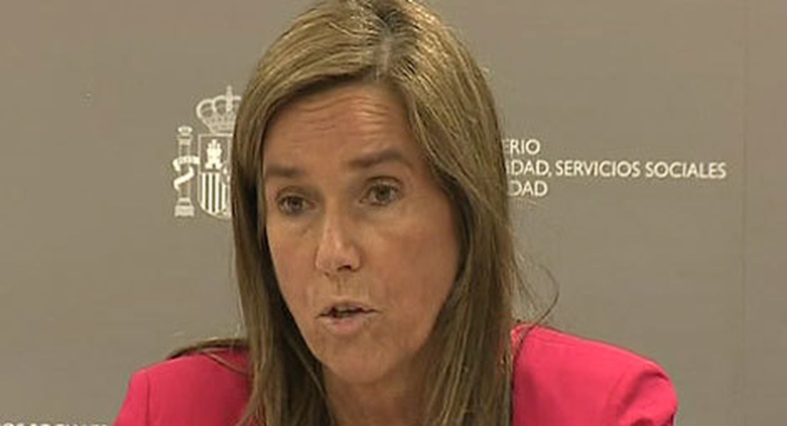 La ministra de Sanidad, Servicios Sociales e Igualdad, Ana Mato