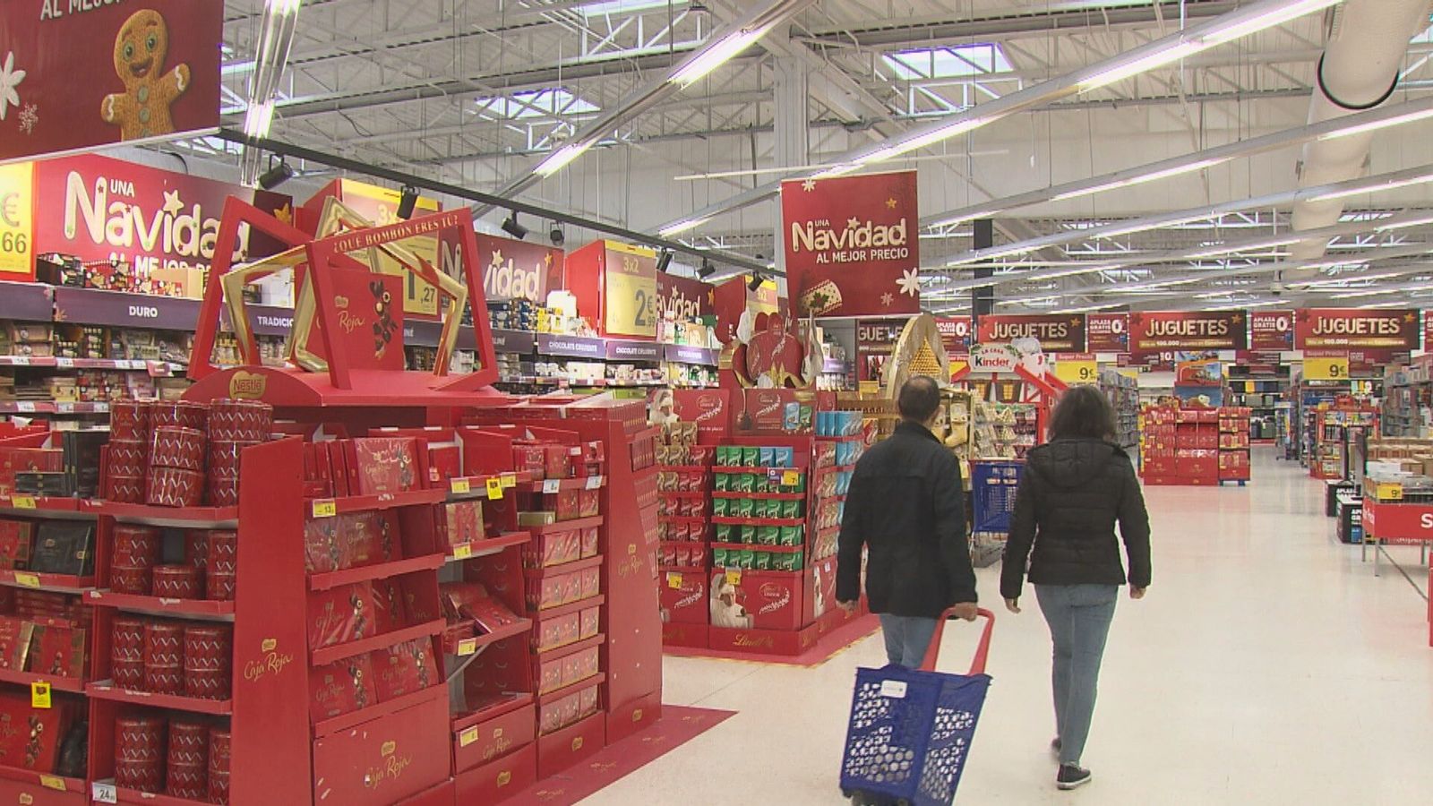 Los españoles gastarán 796 euros de media esta Navidad, según la OCU