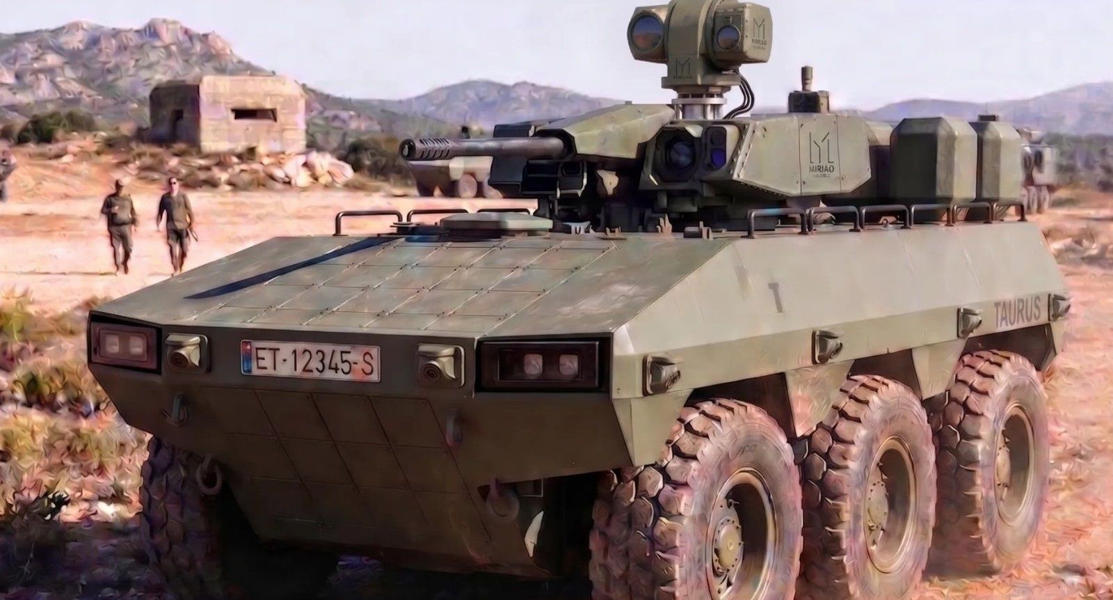 Presentado en San Fernando de Henares un nuevo vehículo militar autónomo