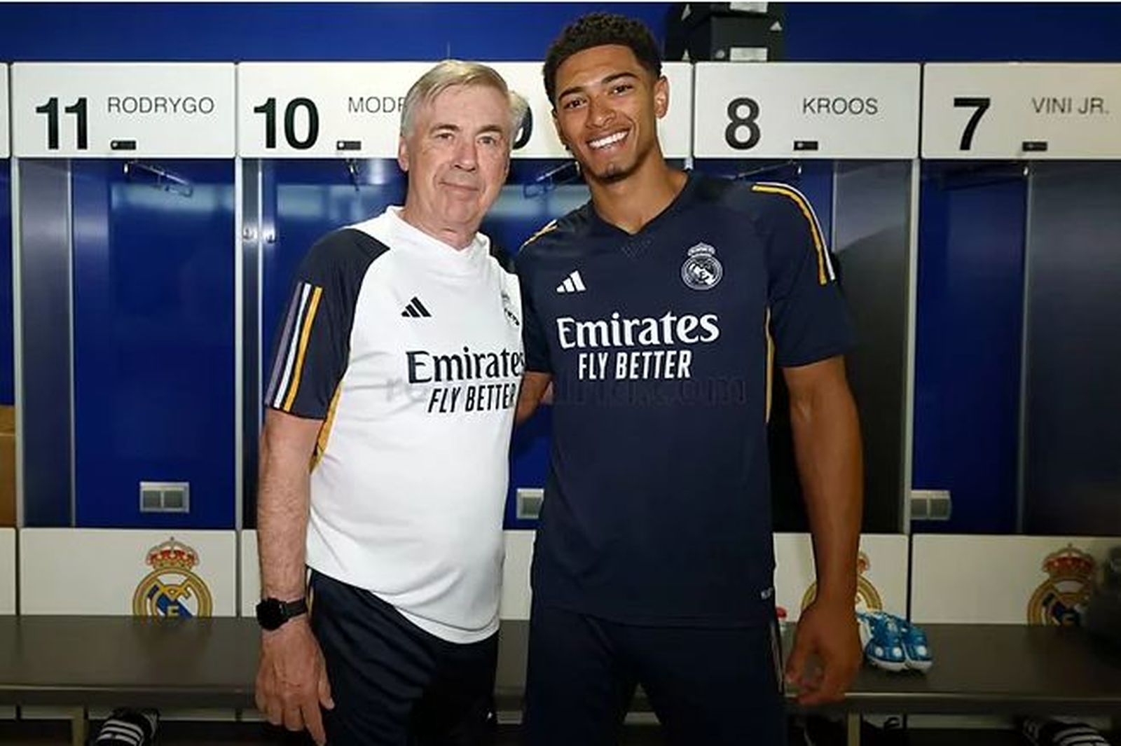 Ancelotti y Bellingham