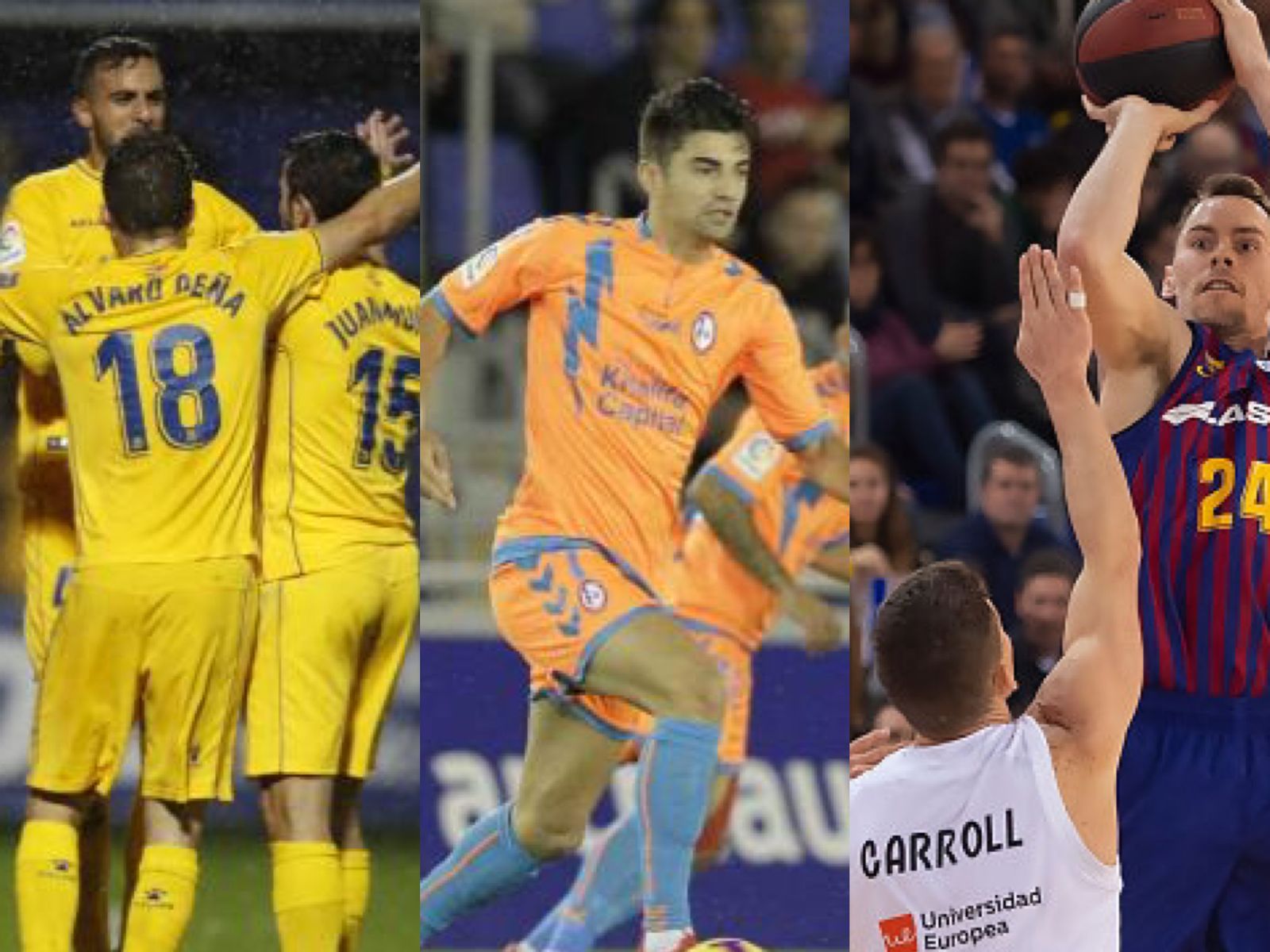Alcorcón, Rayo Majadahonda y Real Madrid de baloncesto
