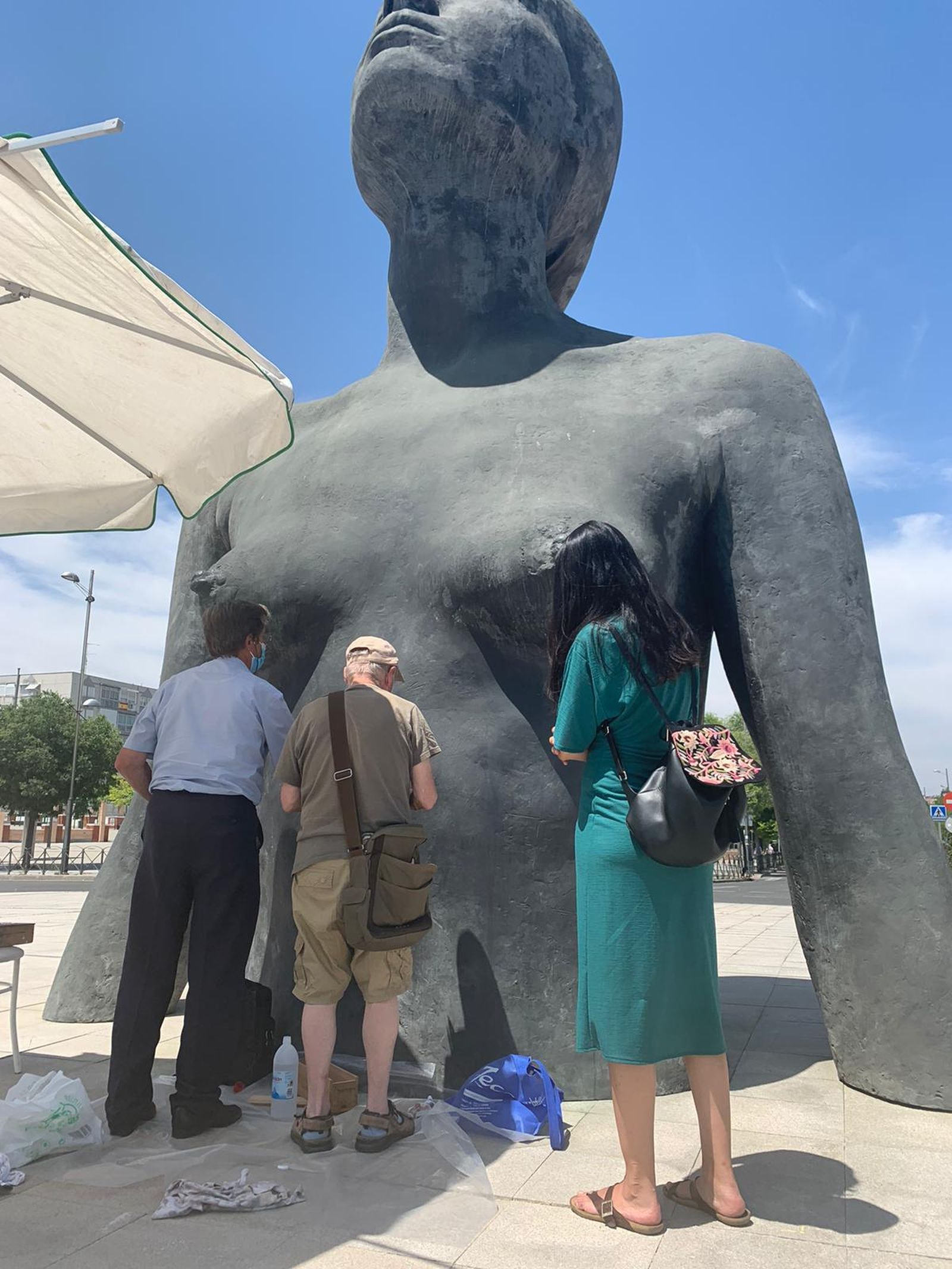 Antonio López restaura 'La Mujer de Coslada'