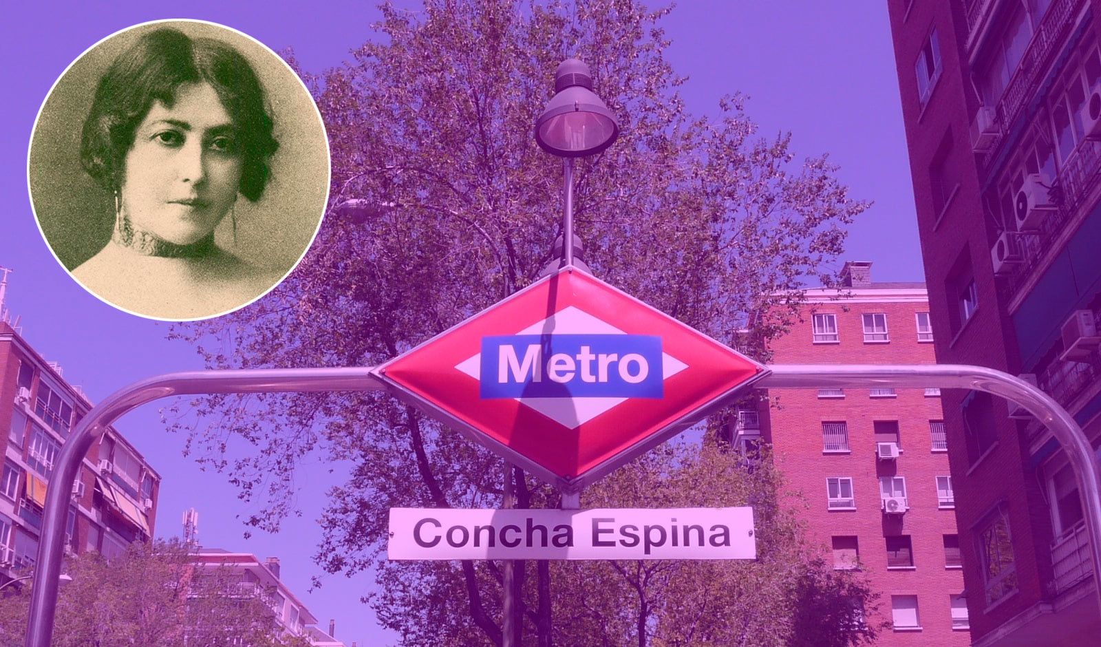 Paradas de metro con nombre de mujer