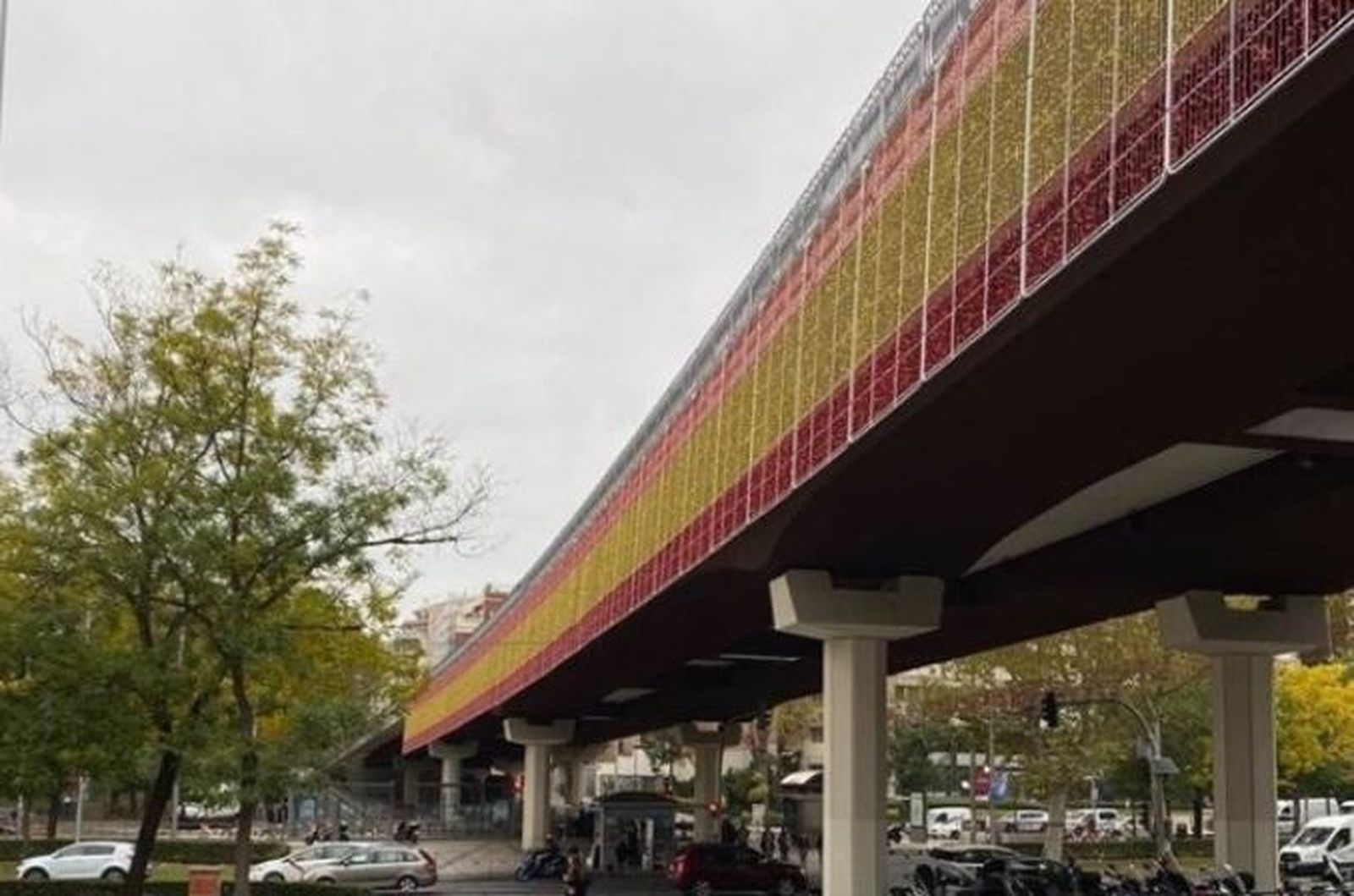 La bandera de España volverá a estar presente en las luces de Navidad de Madrid
