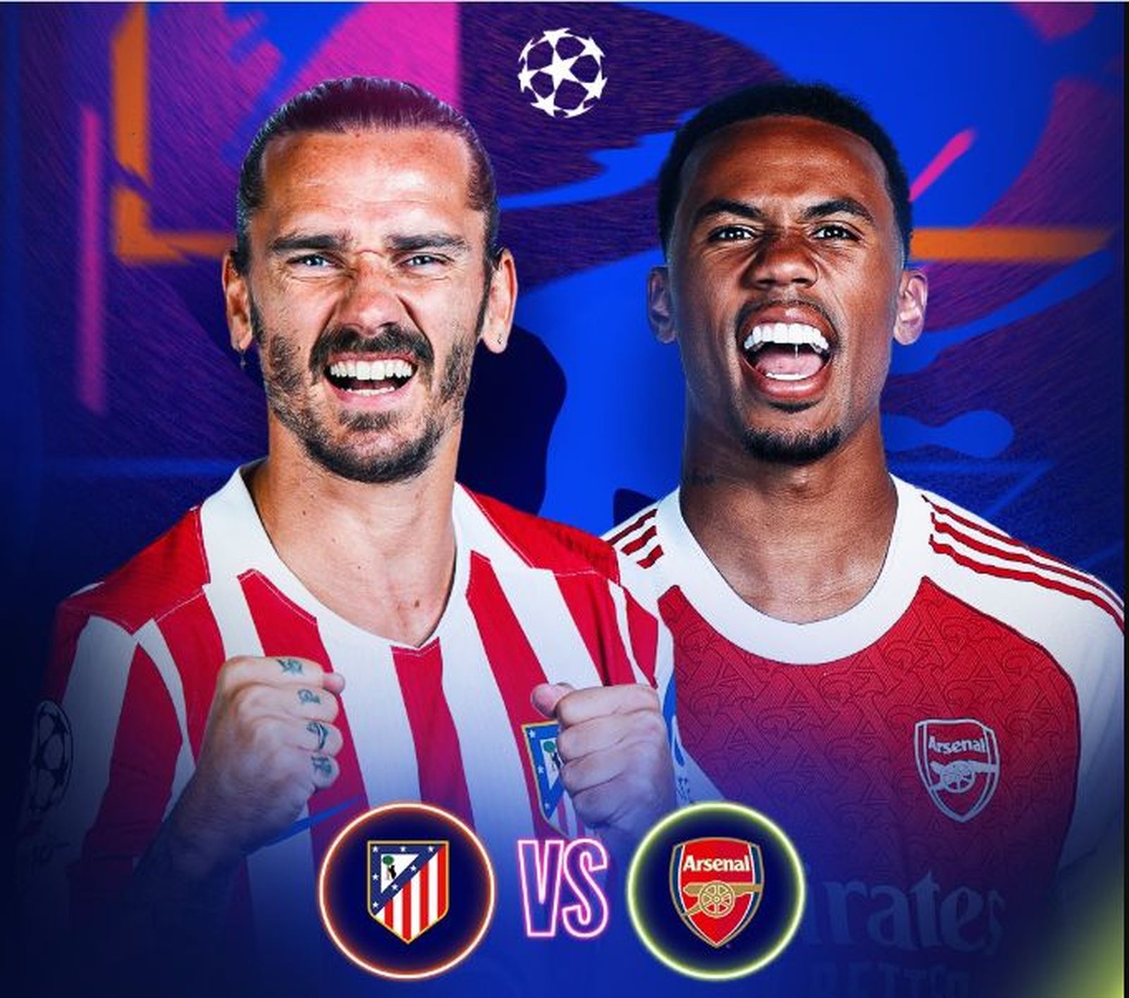 Atlético de Madrid -Arsenal