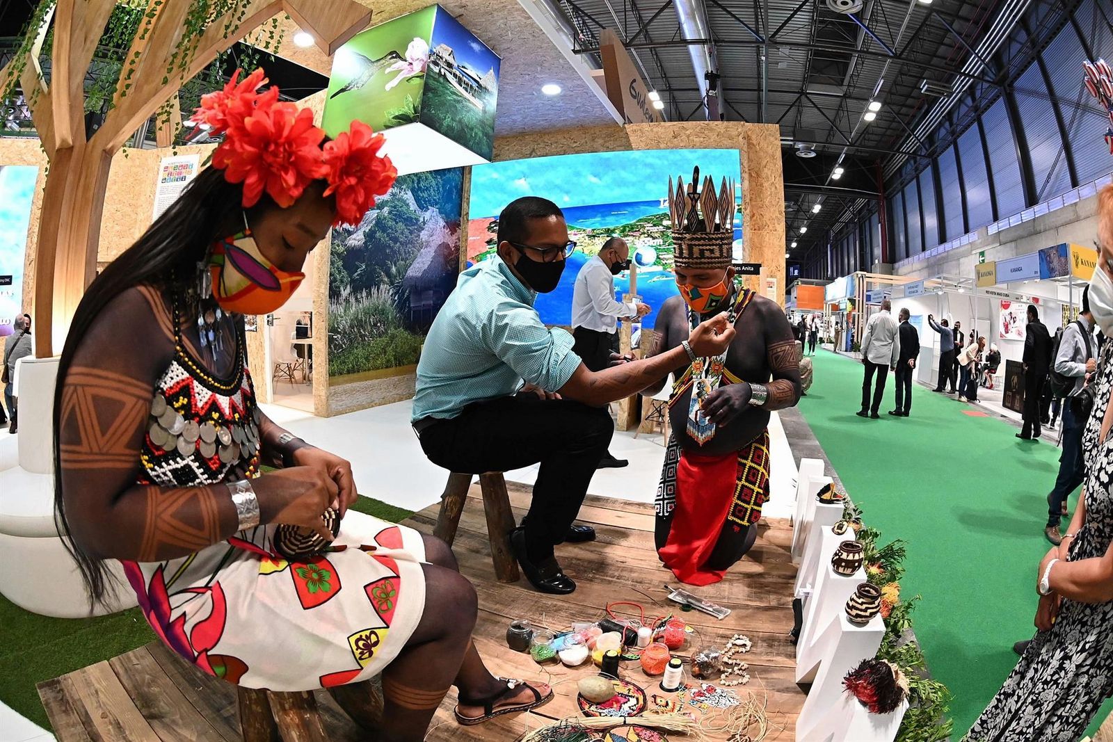 Las etnias panameñas que captan las miradas en Fitur