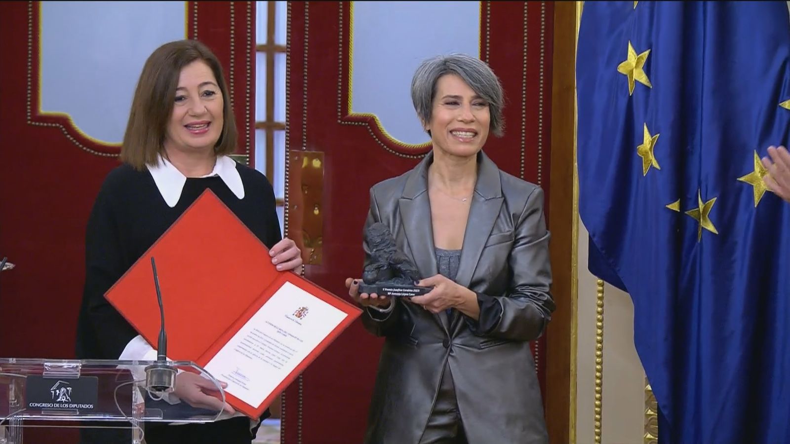 La periodista de Telemadrid María Antonia López, premio Josefina Carabias
