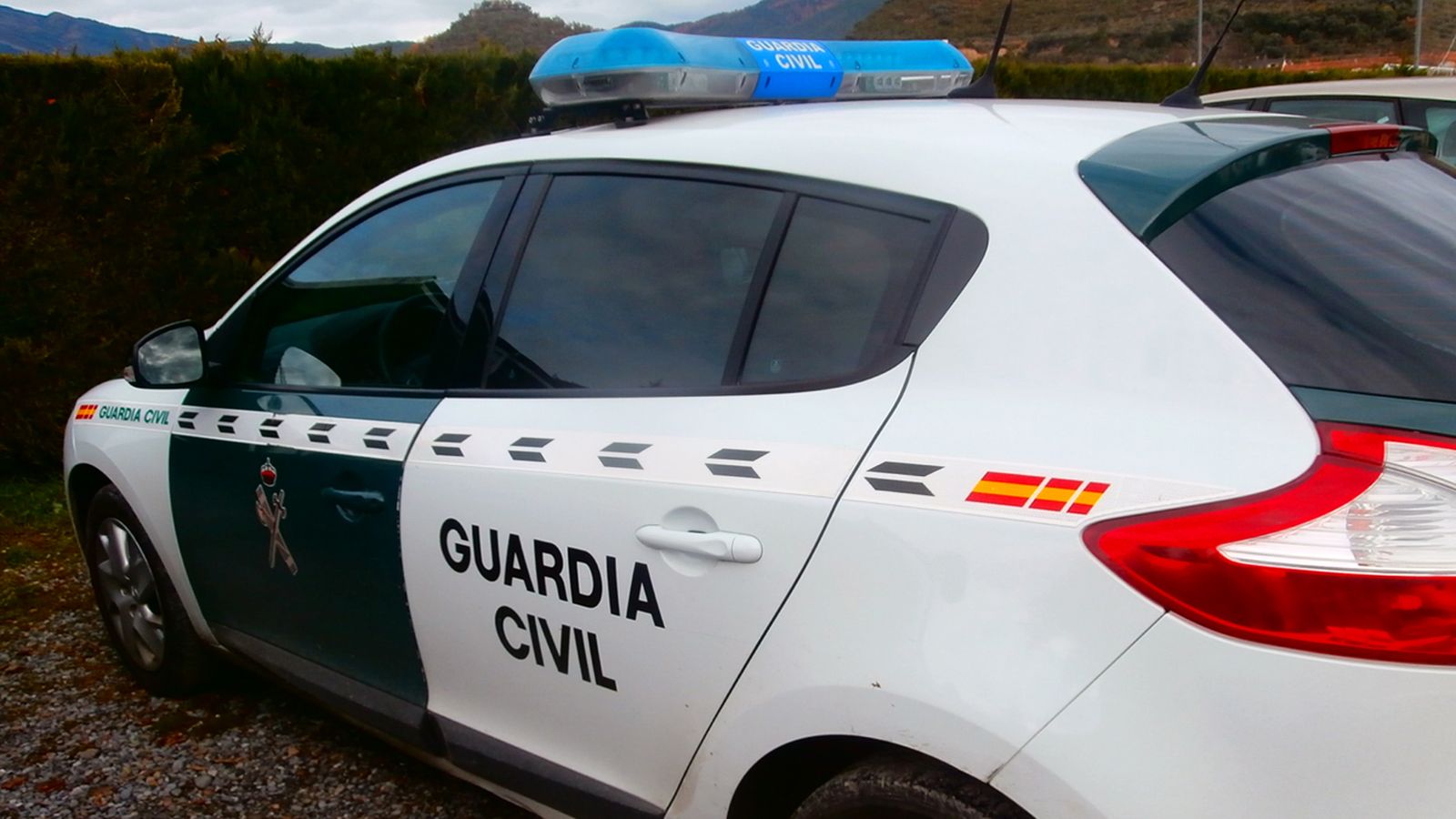 Vehículo de la Guardia Civil