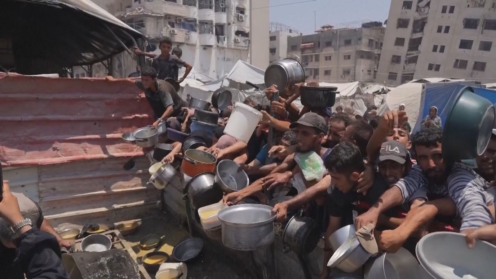 Hambruna en Gaza