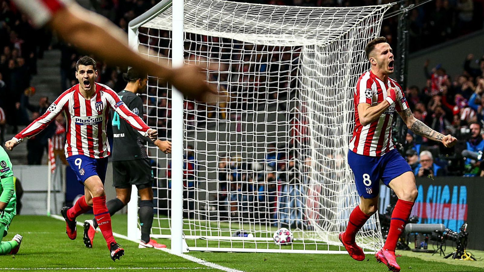 Morata y Saúl