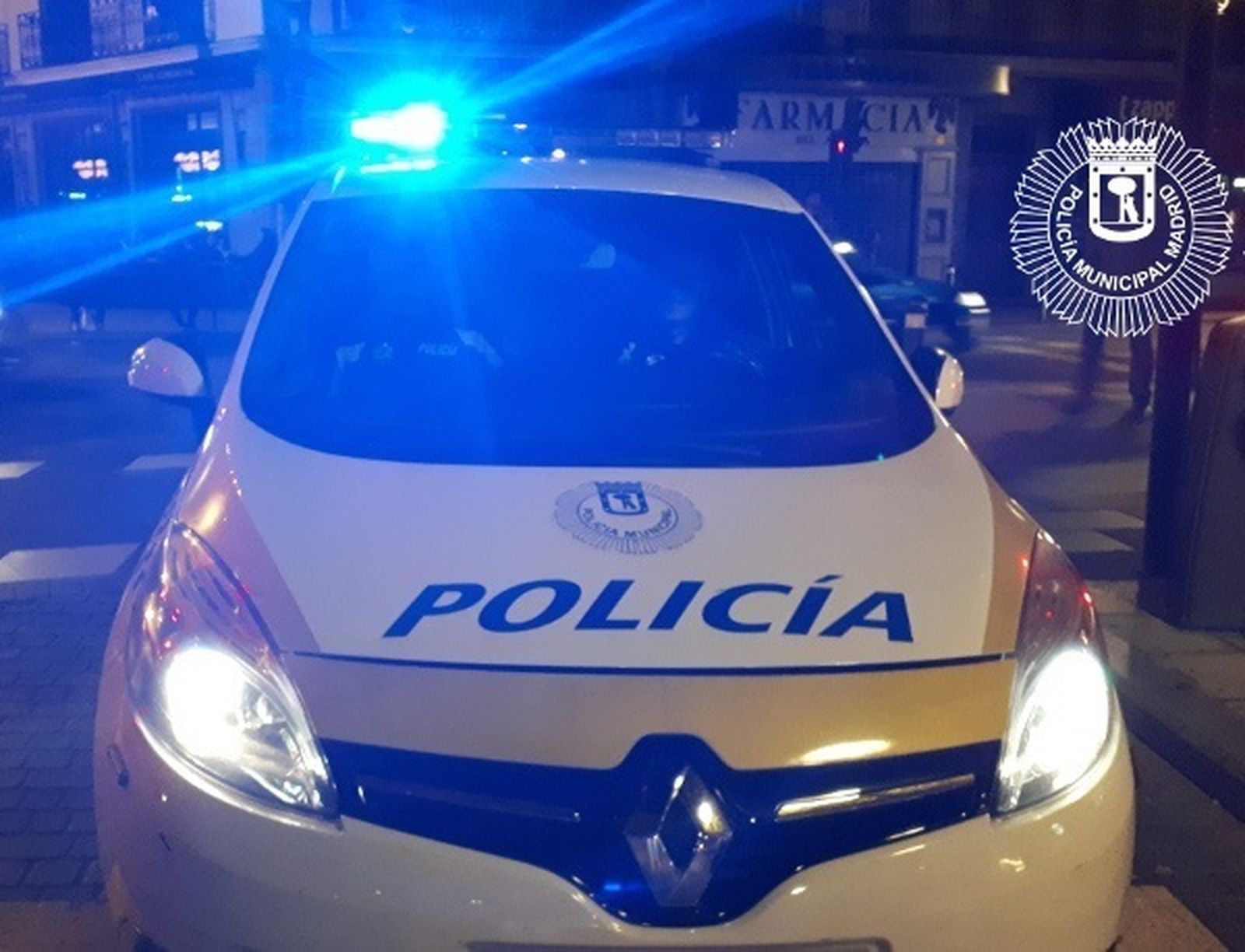Coche de la Policía Municipal de Madrid