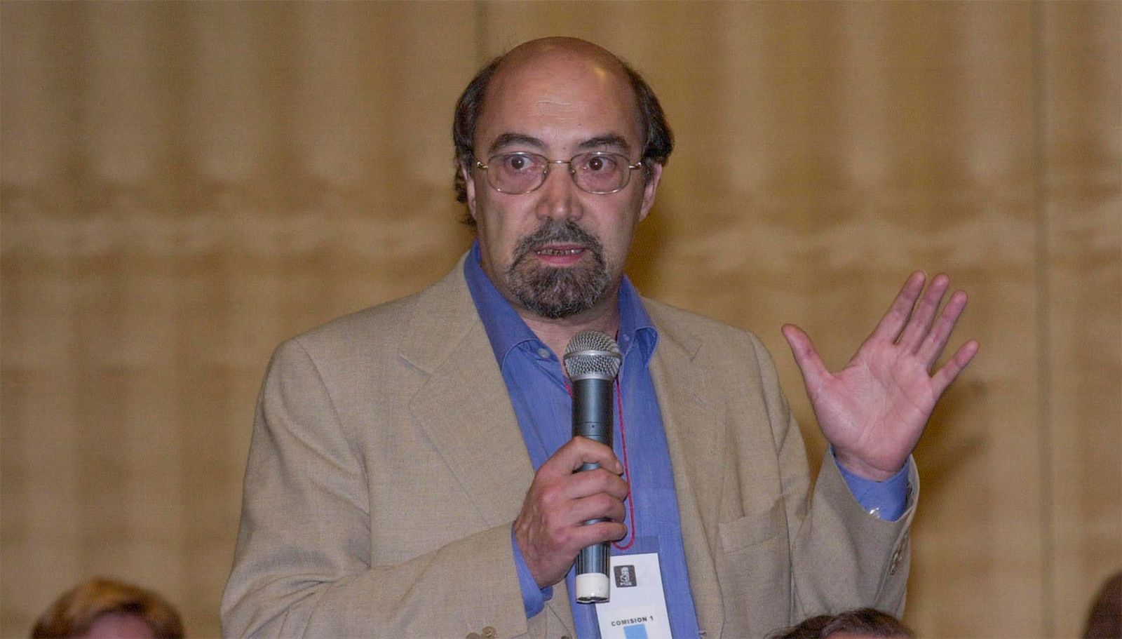 José Acosta (fotografía tomada el 23/07/2001)