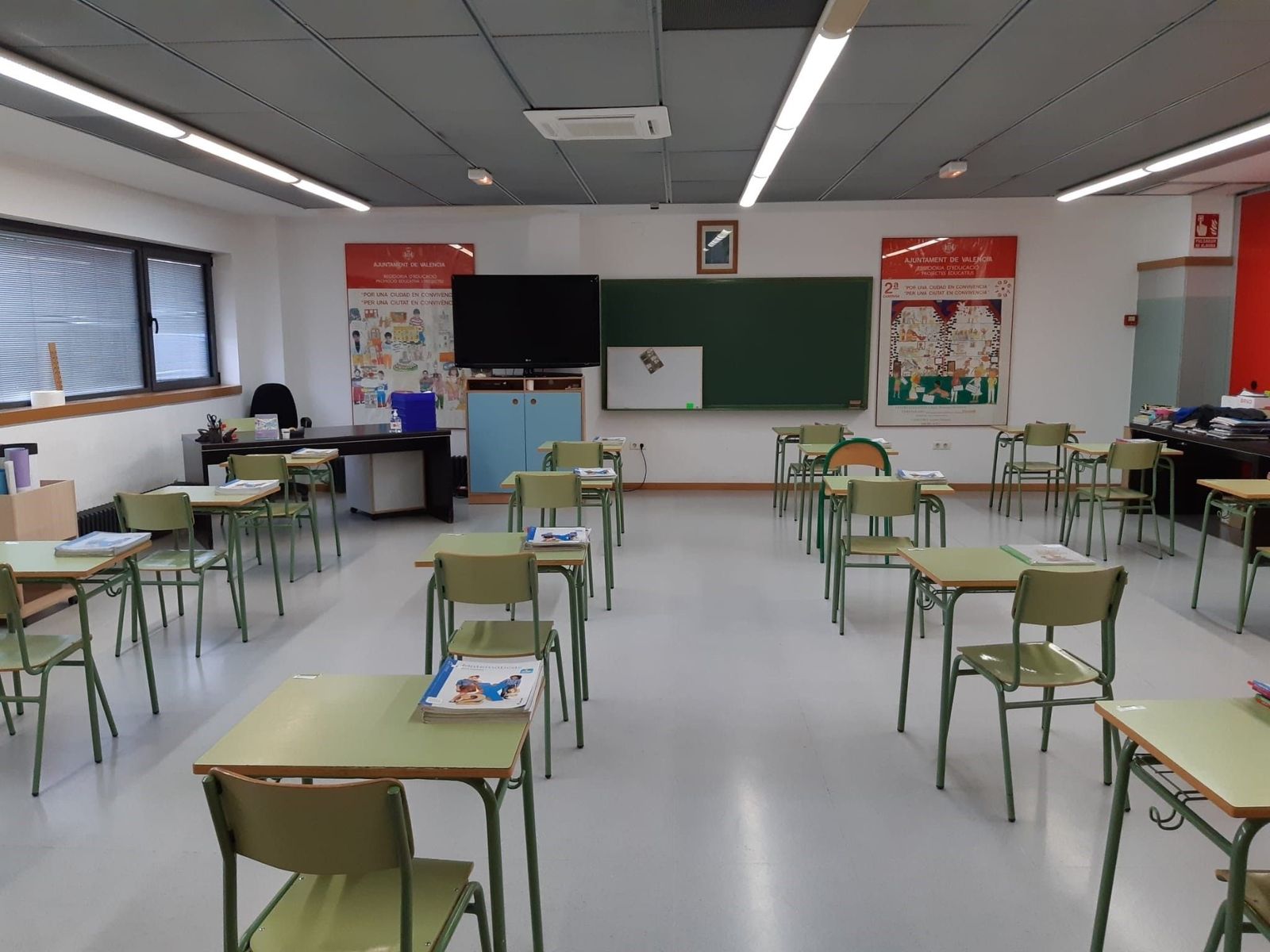 Las aulas de España se vacían: medio millón de alumnos menos en una década