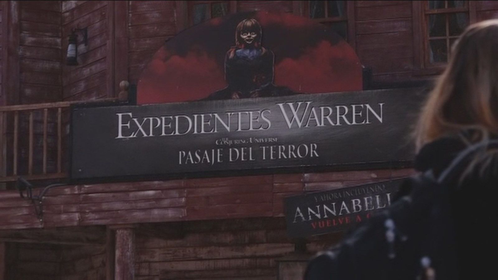 Nos adentramos al pasaje de terror del Parque Warner