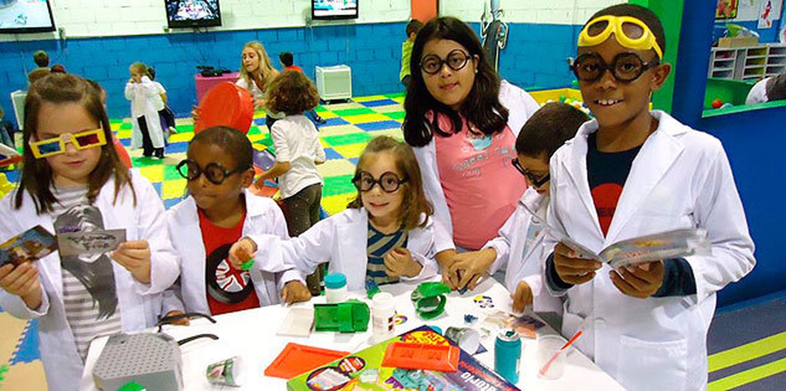 Taller de ciencia para niños en La Vaguada