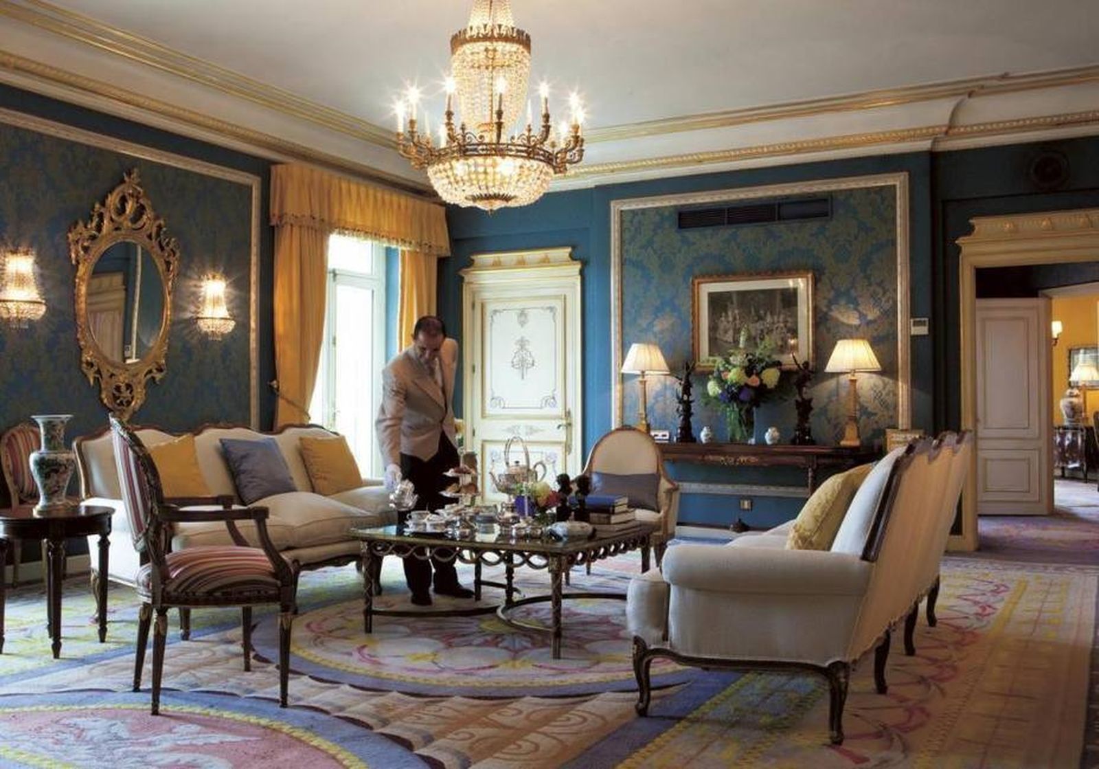 Imagen del selecto hotel Ritz de Madrid
