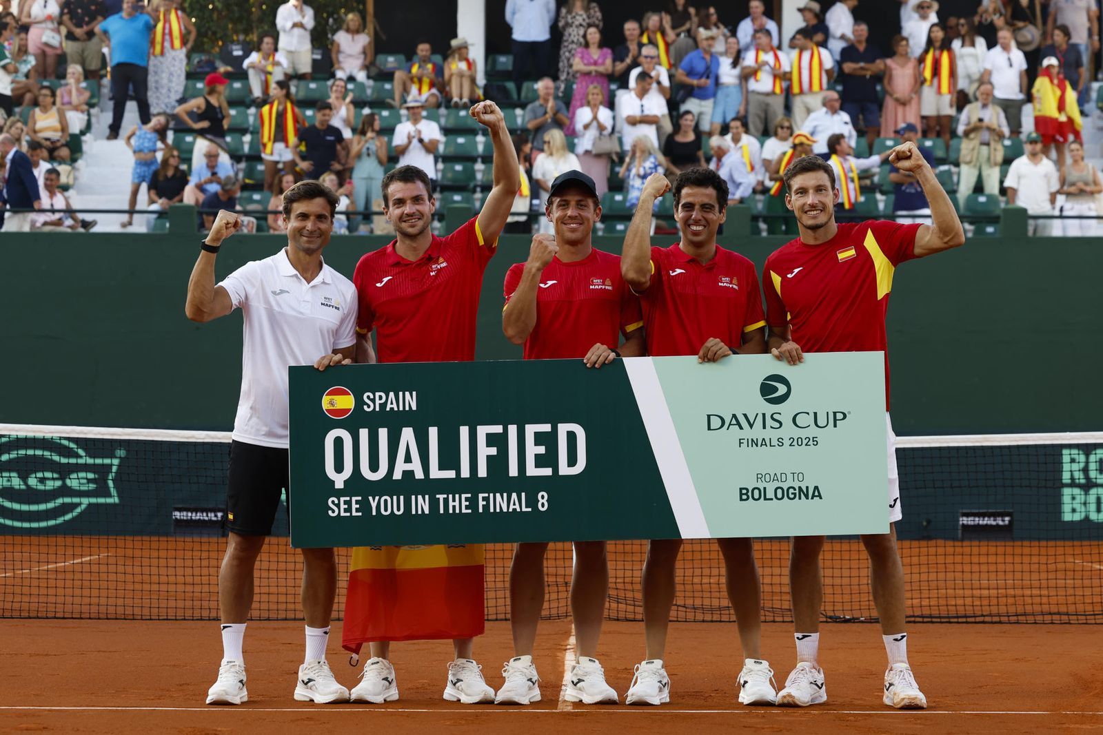 Esquipo español de la Copa Davis