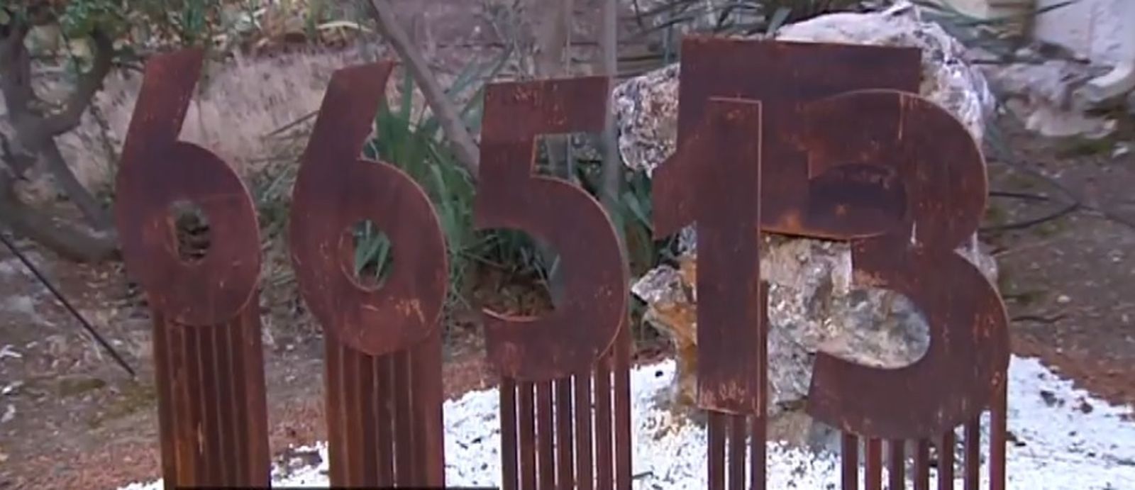 Monumento dedicado al Premio Gordo de la Lotería de Navidad en Brea de Tajo