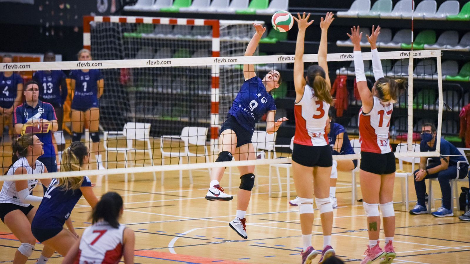 Voleibol Madrid Chamberí ante el Vóley Sanse
