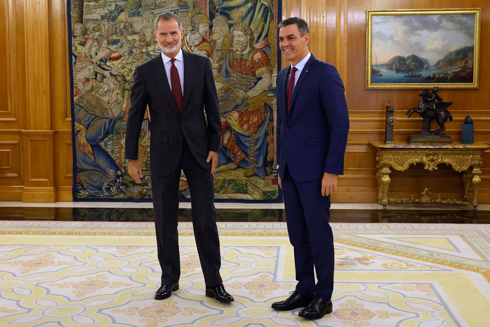 El Rey designa a Pedro Sánchez para intentar la segunda investidura