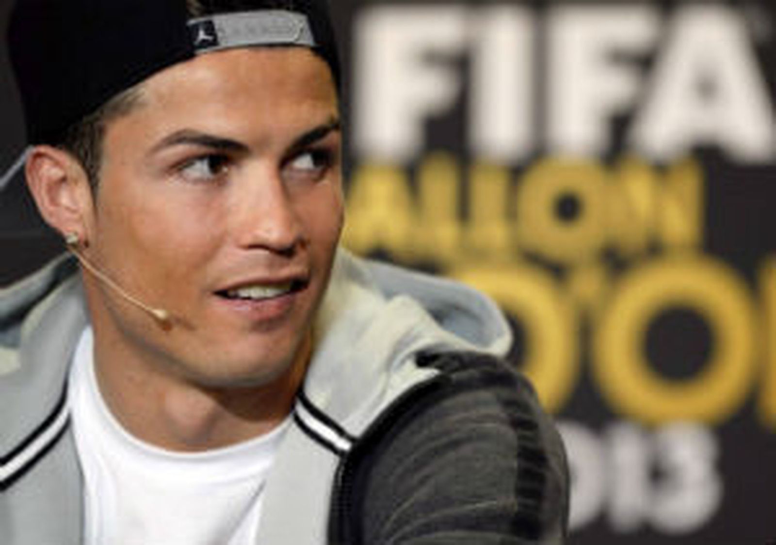 Cristiano Ronaldo, en la gala FIFA