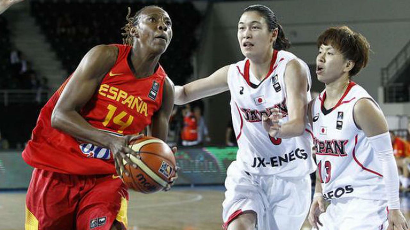 Sancho Lyttle, jugadora de la selección española