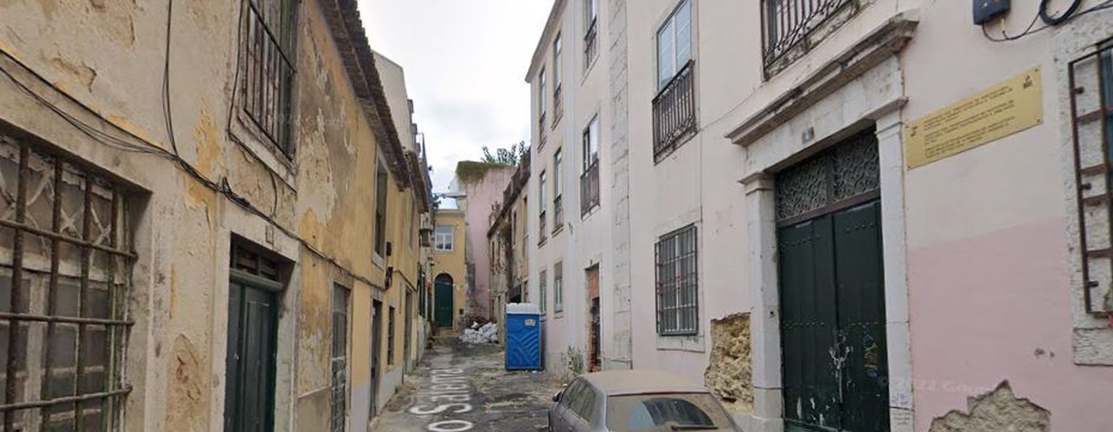 Zona de Lisboa próxima al lugar donde se ha hallado el cuerpo decapitado