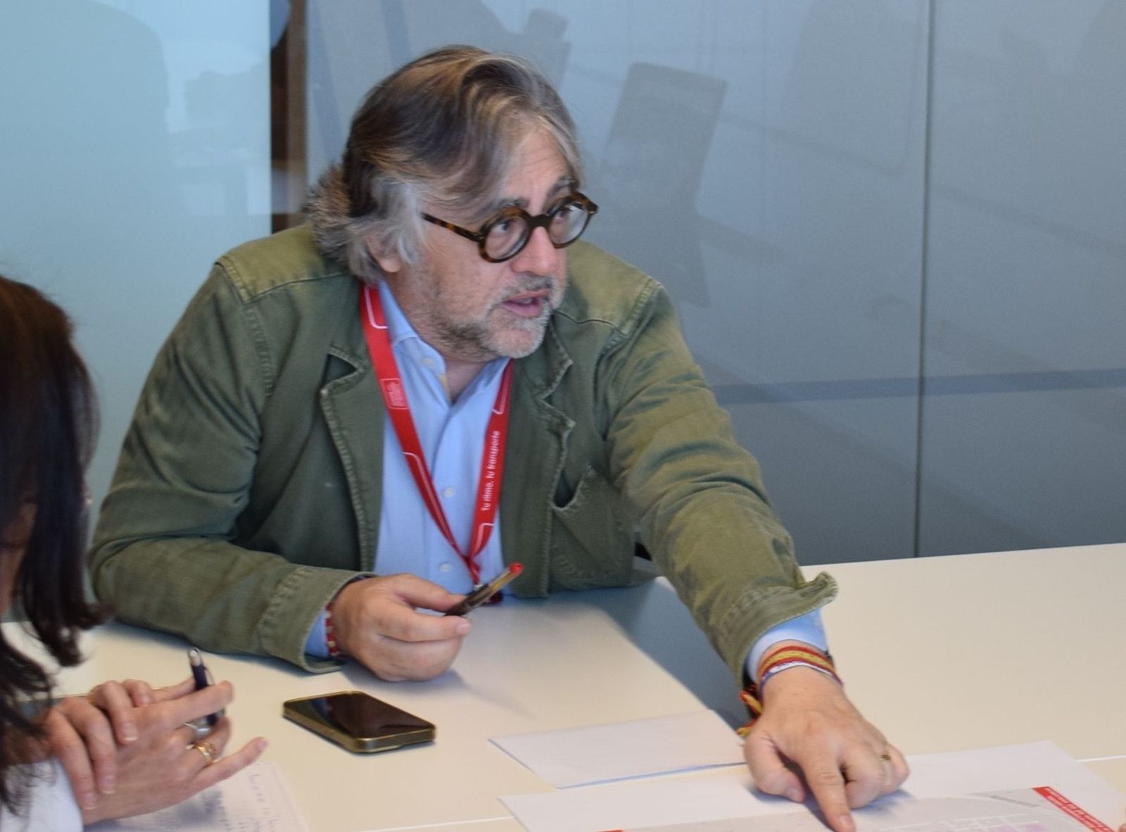 El director del Consorcio Regional de Transportes de Madrid, Pablo Rodríguez Sardinero