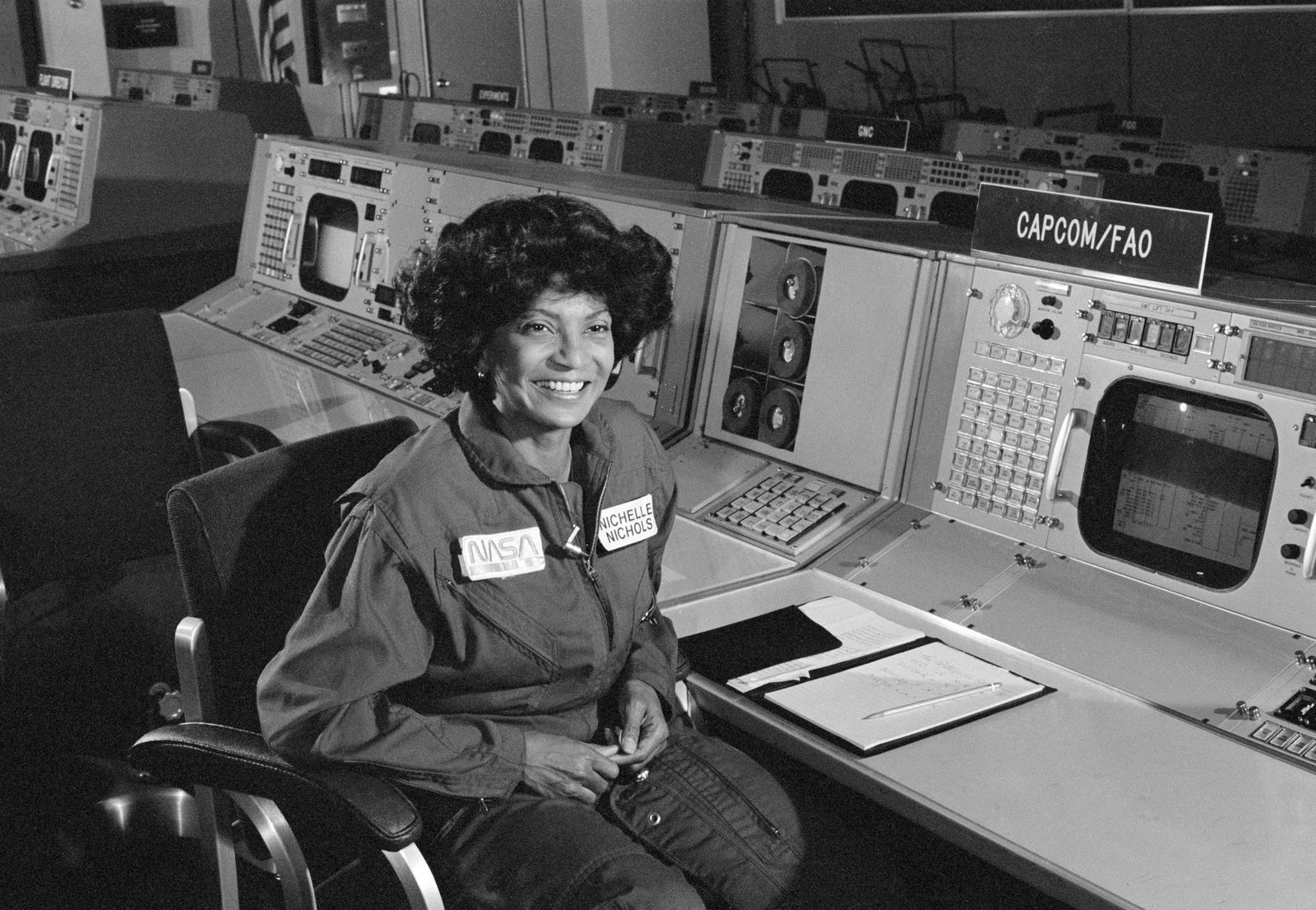Nichelle Nichols en la NASA