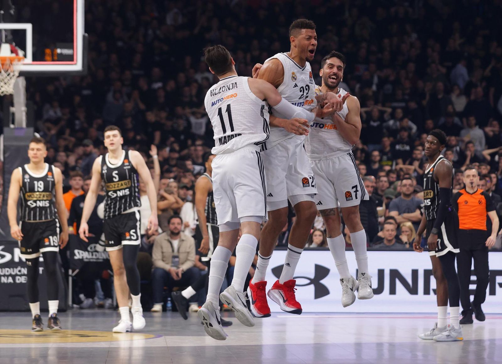Hezonja, Tavares y Campazzo