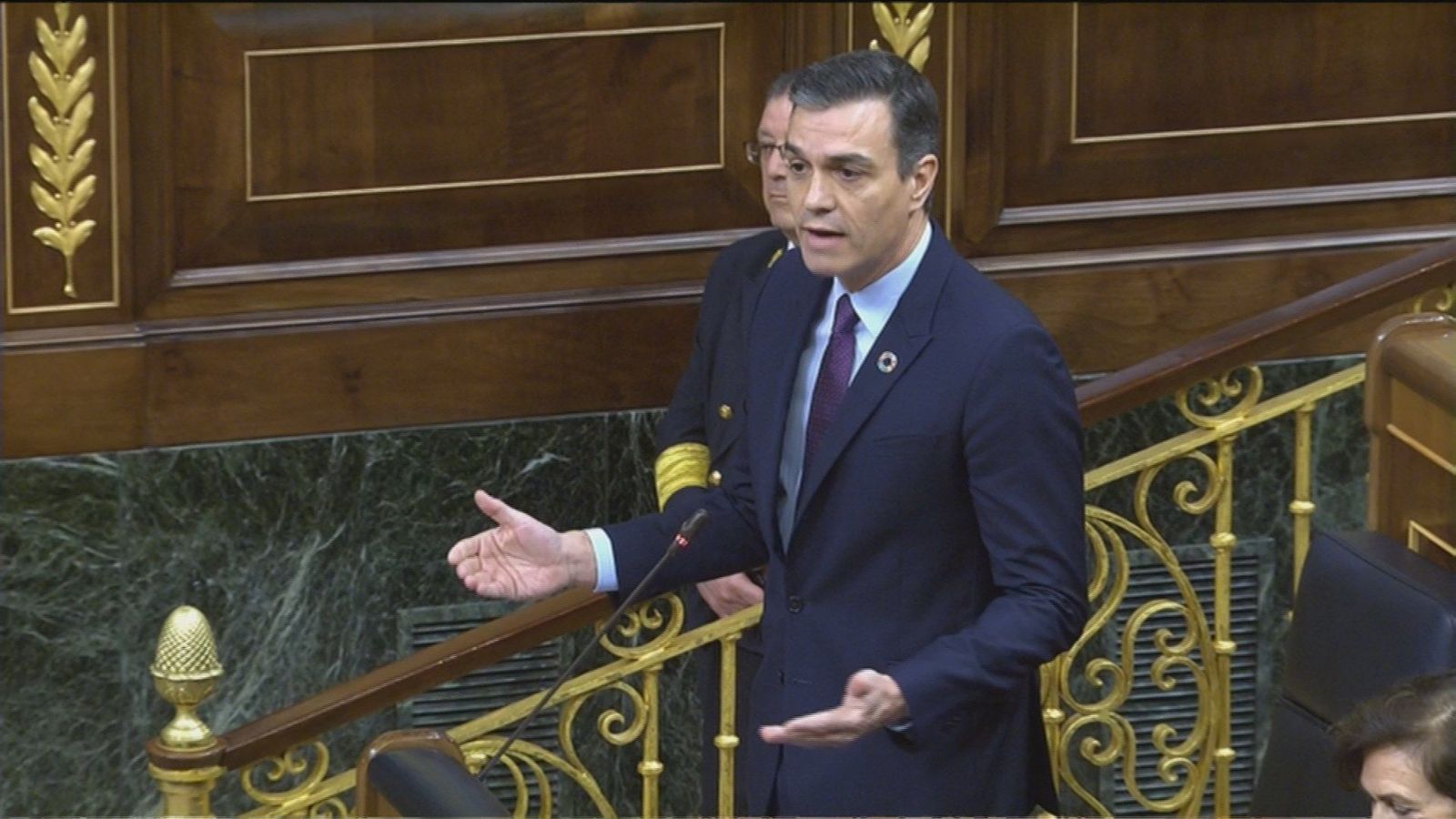 Bronca entre Sánchez, Casado y Abascal por la reunión de Ábalos con la vicepresidenta venezolana