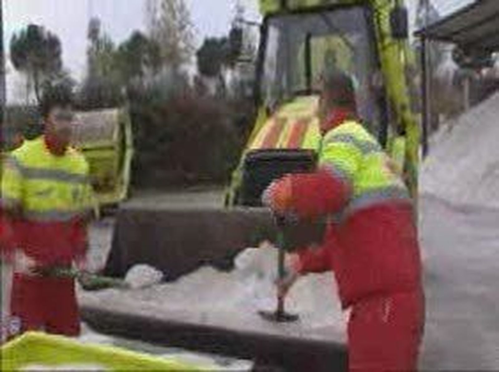 Nieve en Madrid