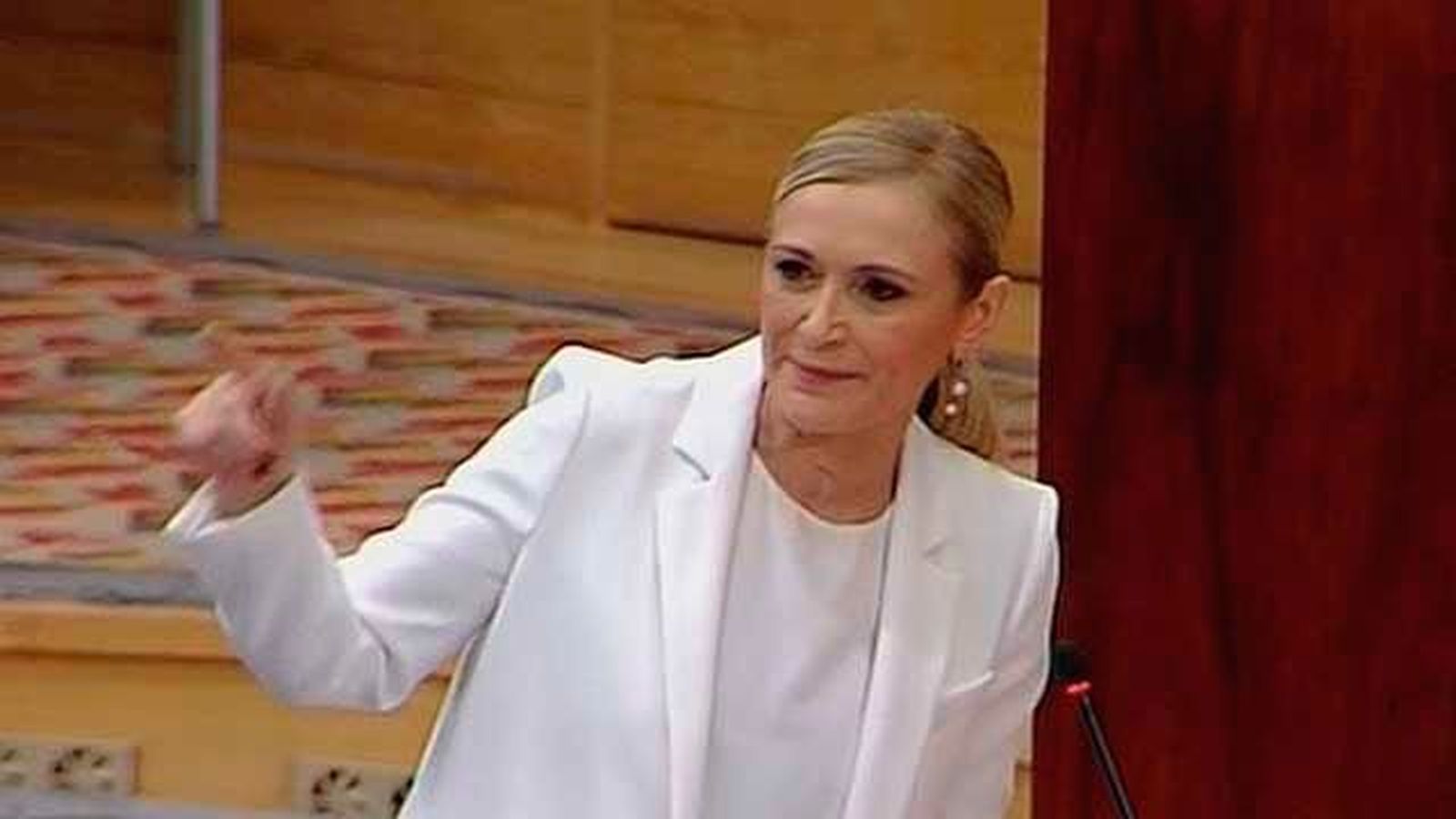 Cifuentes: Mi Gobierno denunció el caso Canal ante la Fiscalia hace casi un año