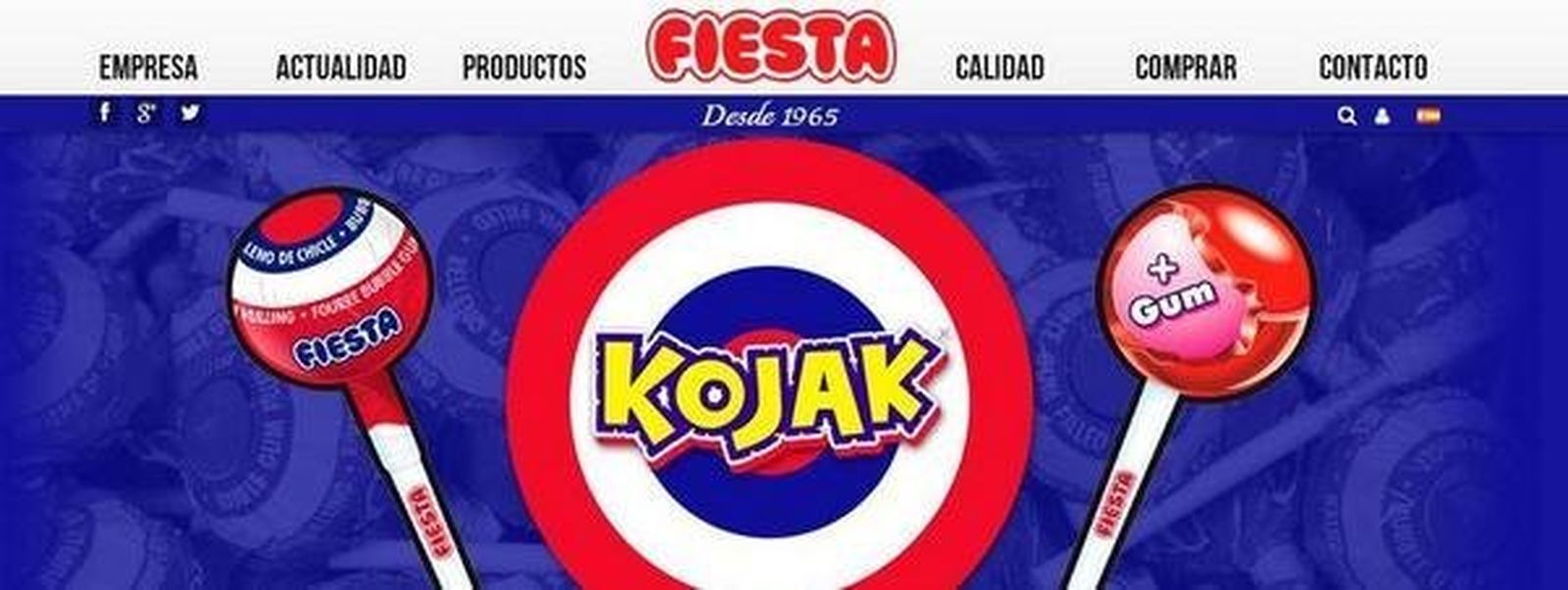 Inquietud en Alcalá entre los trabajadores de Fiesta, fabricante de caramelos Kojak, por la venta de la empresa