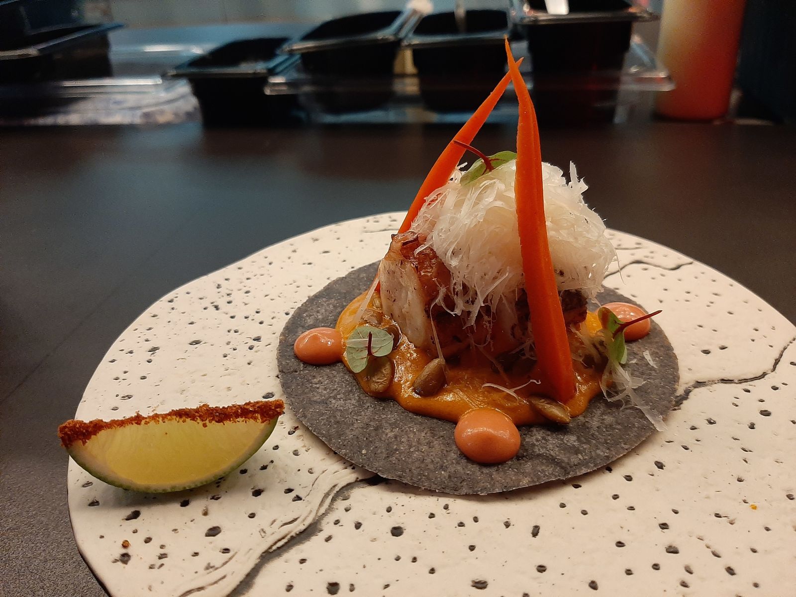 Creación del chef madrileño Dabiz Muñoz