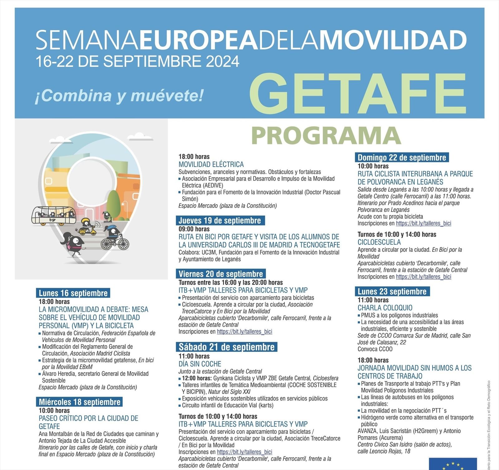 Semana Europea de la Movilidad en Getafe